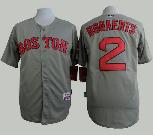 Red Sox #2 Xander Bogaerts White Cool Base Stitched MLB Jersey - Click Image to Close